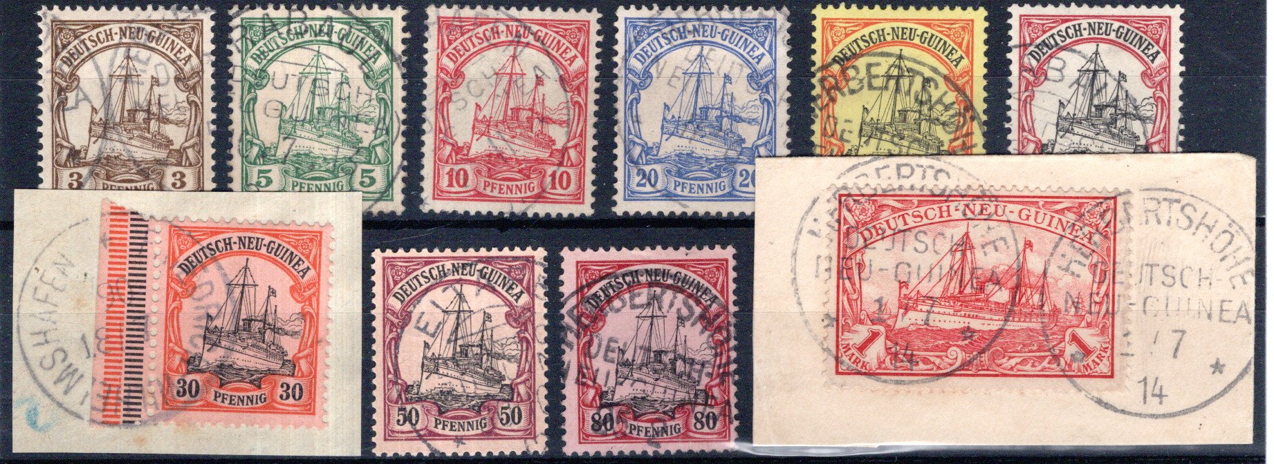 Lot 3335 - germany German Colony New Guinea -  Georg Bühler Briefmarken Auktionen GmbH Georg Bühler 336 auction