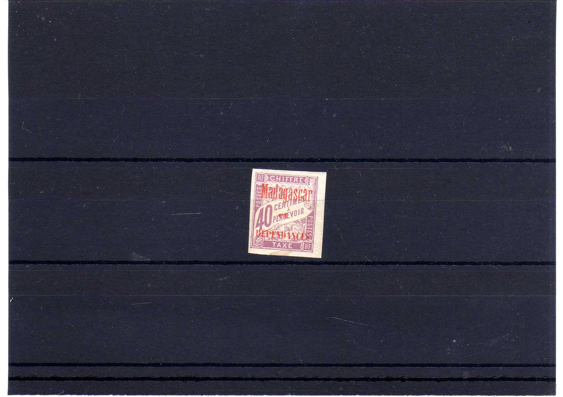 Lot 447 - FRANCE & COLONIES Madagascar postage stamps -  Georg Bühler Briefmarken Auktionen GmbH Georg Bühler 342 auction