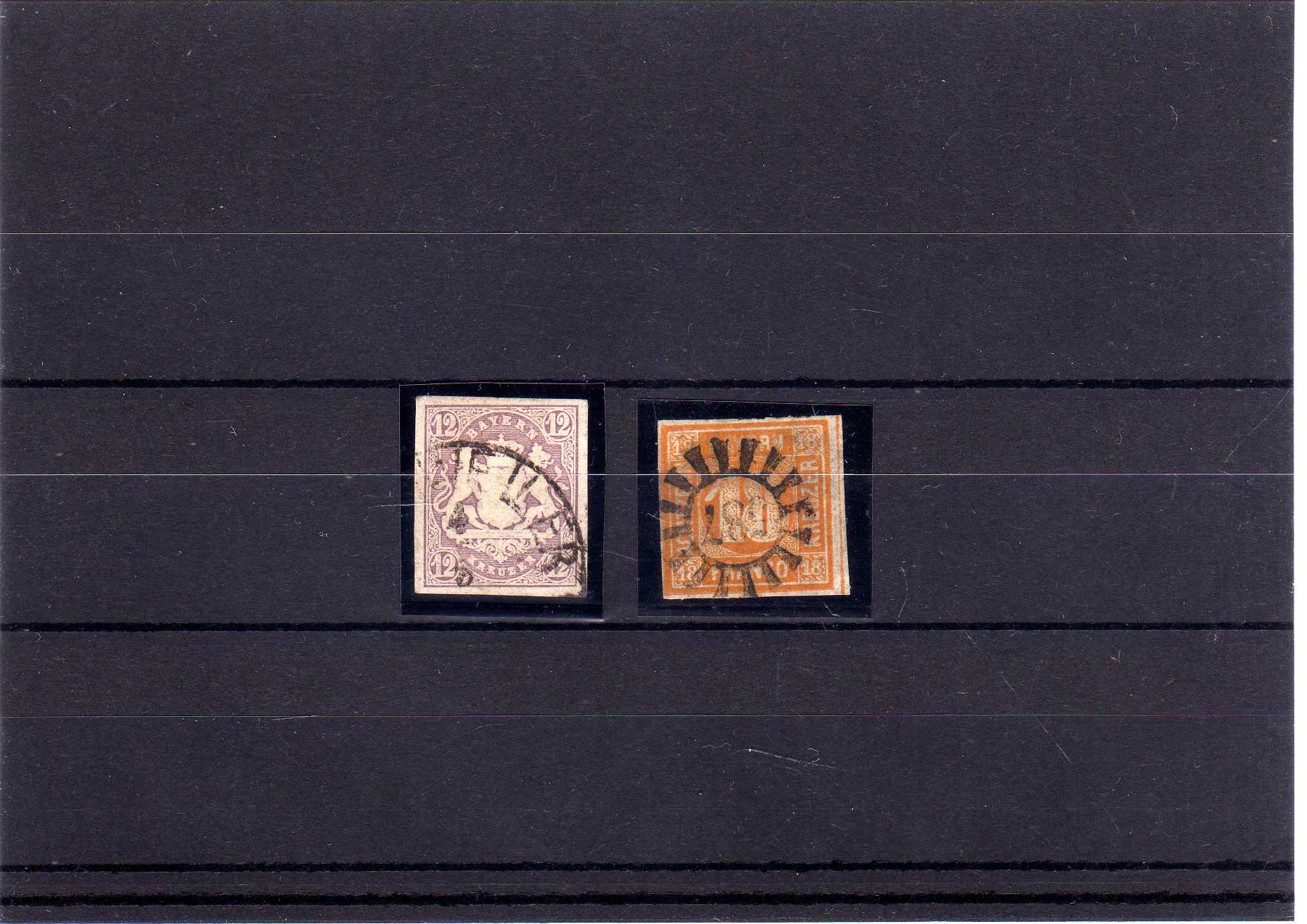 Lot 1884 - germany Old German State Bavaria -  Georg Bühler Briefmarken Auktionen GmbH Georg Bühler 336 auction