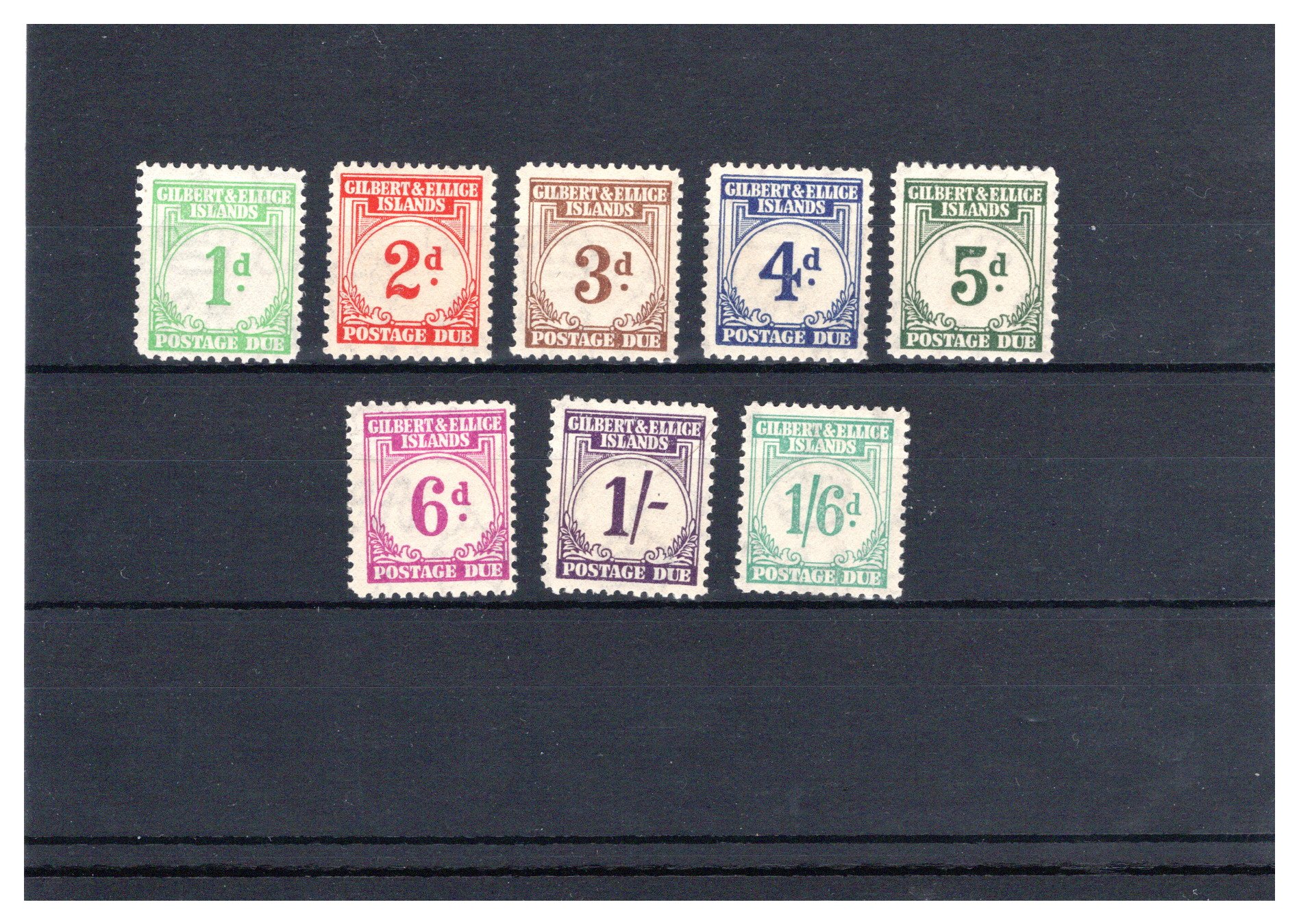 Lot 207 - British Commonwealth Gilbert & Ellice Islands postage stamps -  Georg Bühler Briefmarken Auktionen GmbH 27th mail bid auction