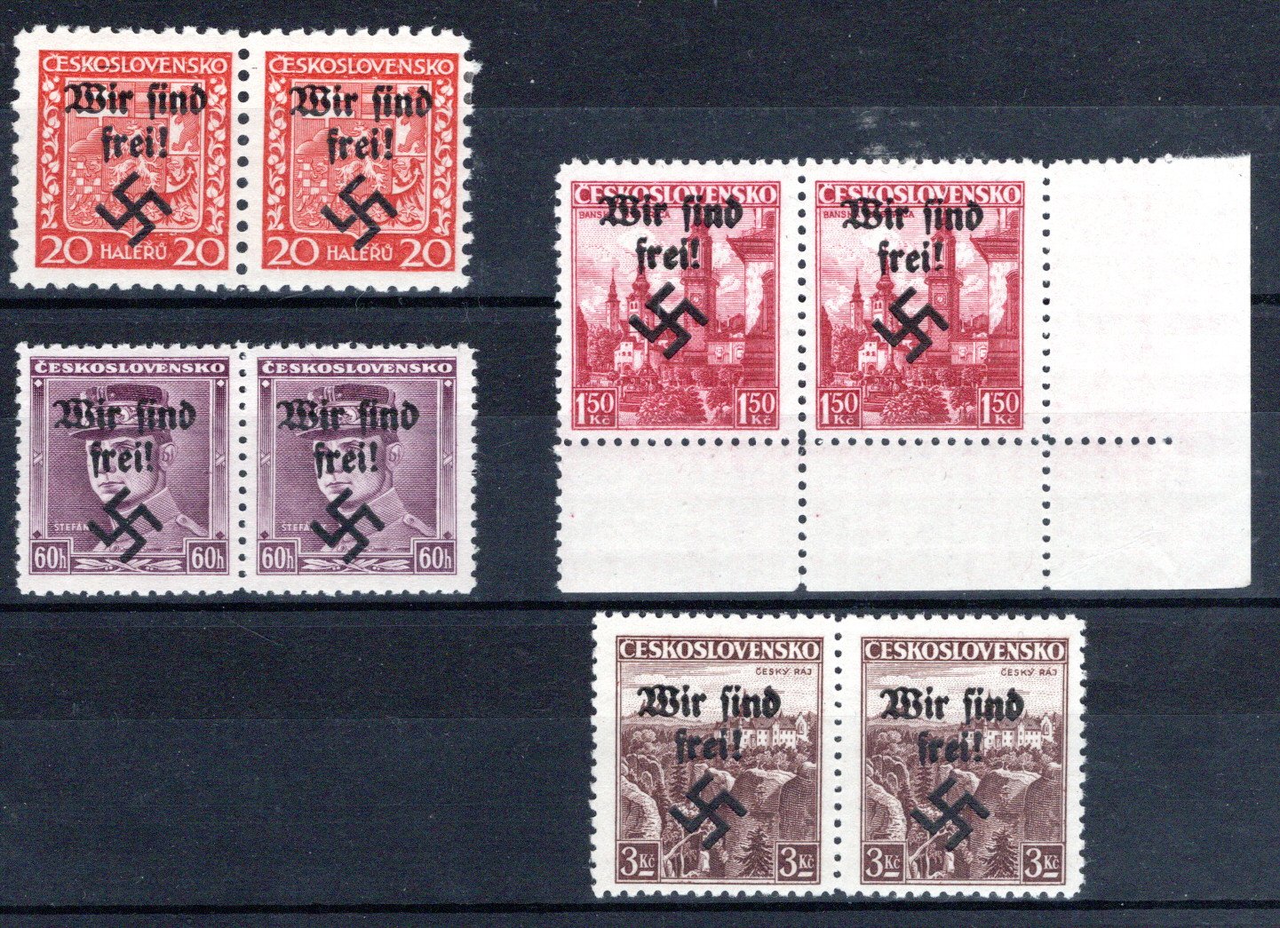 Lot 3718 - germany WWII Occupation Sudetenland - Rumburg -  Georg Bühler Briefmarken Auktionen GmbH Georg Bühler 336 auction