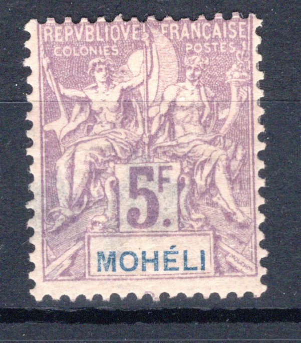Lot 220 - FRANCE & COLONIES Comoro Islands, Great Comoro, Moheli - Georg Bühler Briefmarken Auktionen GmbH Georg Bühler 336 auction Lot 220 - FRANCE & COLONIES Comoro Islands, Great Comoro, Moheli - Georg Bühler Briefmarken Auktionen GmbH Georg Bühler 336 auction