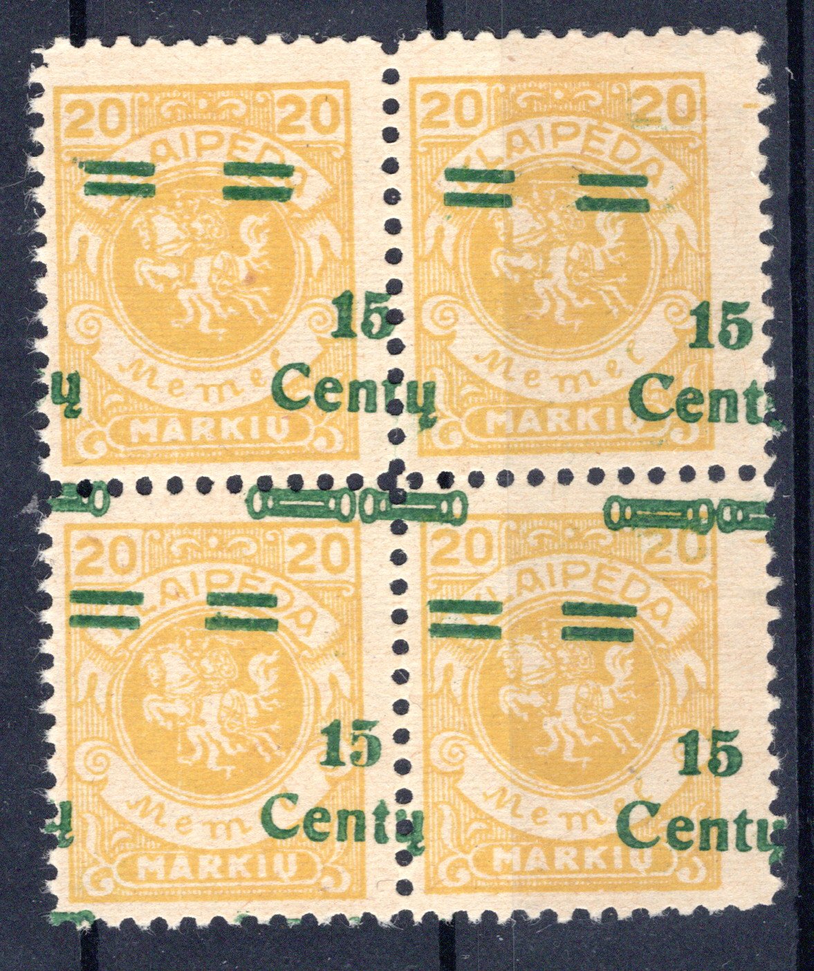 Lot 3608 - germany Memel (Klaipeda) -  Georg Bühler Briefmarken Auktionen GmbH Georg Bühler 336 auction