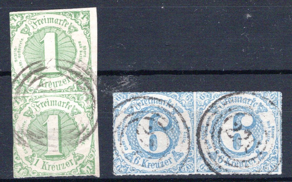 Lot 2362 - germany Old German State Thurn and Taxis -  Georg Bühler Briefmarken Auktionen GmbH Georg Bühler 336 auction