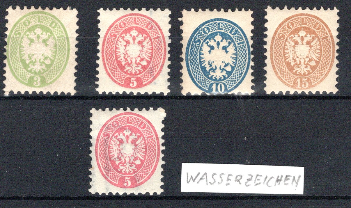 Lot 1349 - Austria Austrian post office Lombardy–Venetia -  Georg Bühler Briefmarken Auktionen GmbH Georg Bühler 336 auction