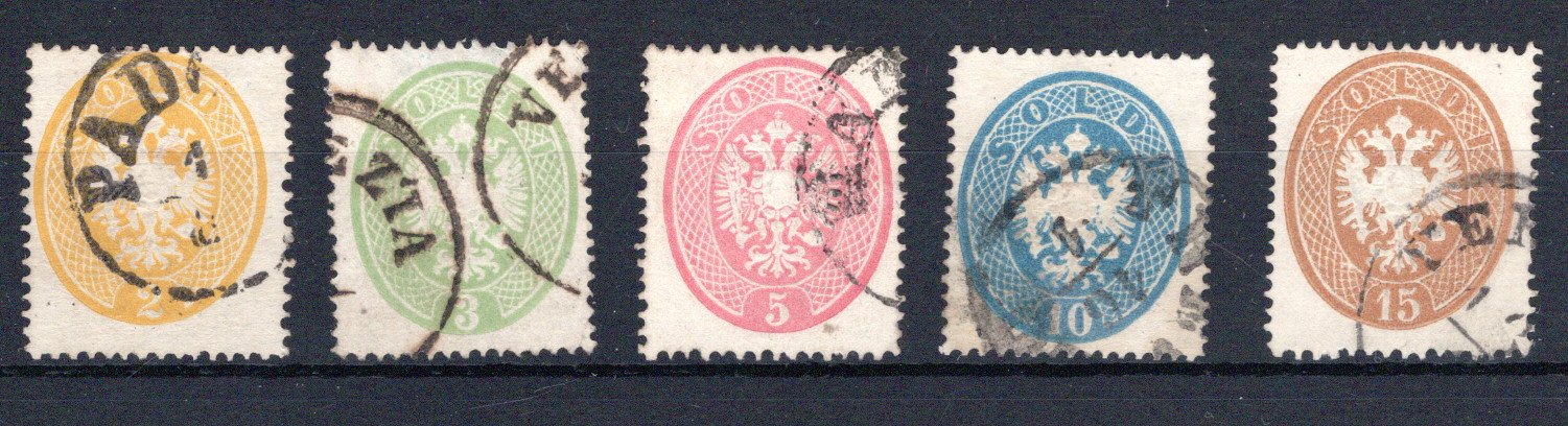 Lot 1361 - Austria Austrian post office Lombardy–Venetia -  Georg Bühler Briefmarken Auktionen GmbH Georg Bühler 336 auction