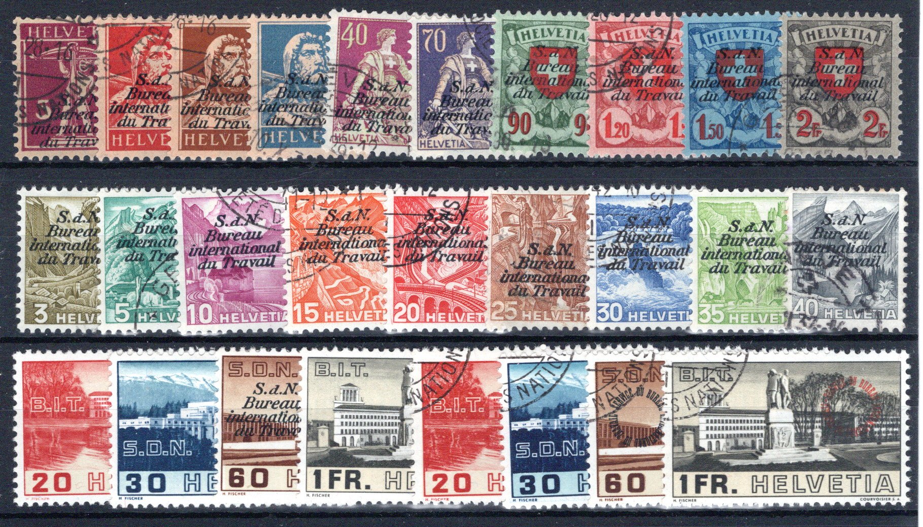 Lot 1608 - Switzerland Switzerland se-tenants -  Georg Bühler Briefmarken Auktionen GmbH Georg Bühler 338 auction