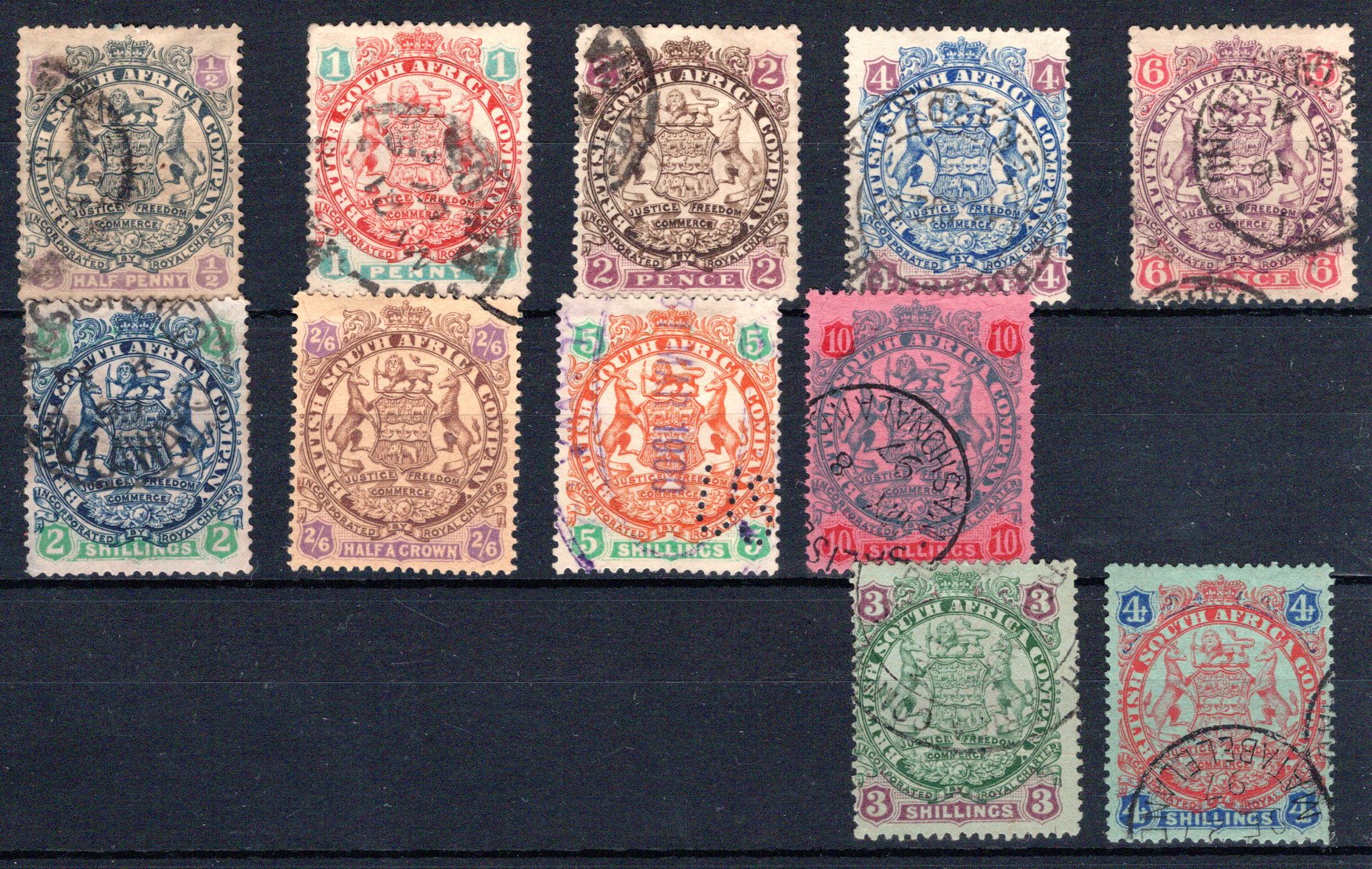 Lot 76 - British Commonwealth Britsh South Africa Company -  Georg Bühler Briefmarken Auktionen GmbH Georg Bühler 336 auction