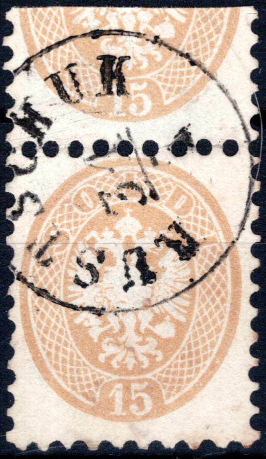 Lot 1369 - Austria Austrian post office Lombardy–Venetia -  Georg Bühler Briefmarken Auktionen GmbH Georg Bühler 336 auction