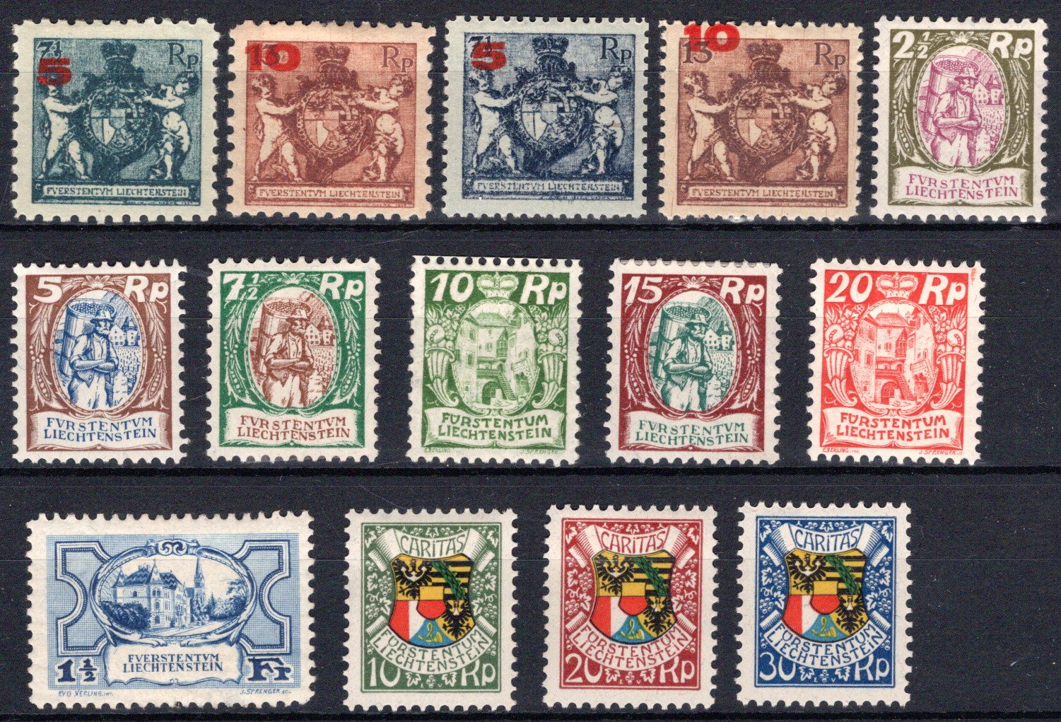 Lot 1155 - europe Liechtenstein -  Georg Bühler Briefmarken Auktionen GmbH Georg Bühler 342 auction