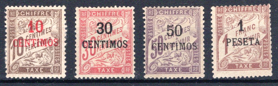 Lot 640 - FRANCE & COLONIES French Morocco postage stamps -  Georg Bühler Briefmarken Auktionen GmbH Georg Bühler 336 auction
