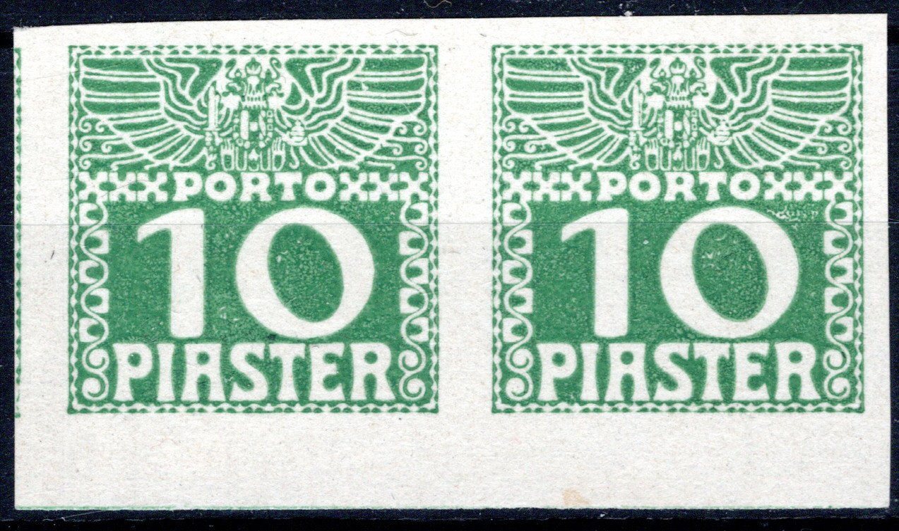 Lot 1402 - Austria Austrian post office Levant postage stamps -  Georg Bühler Briefmarken Auktionen GmbH Georg Bühler 342 auction