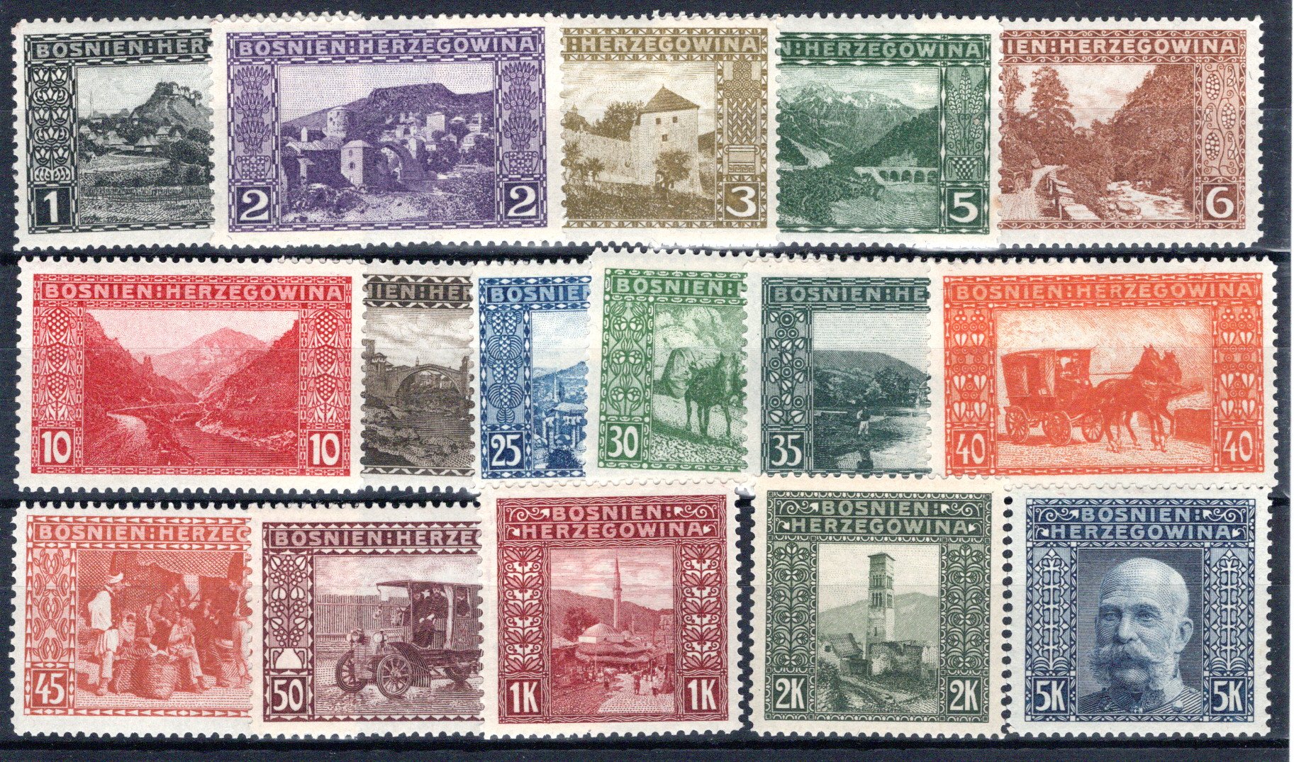 Lot 1416 - Austria Austrian fieldpost in Bosnia and Herzegovina -  Georg Bühler Briefmarken Auktionen GmbH Georg Bühler 342 auction