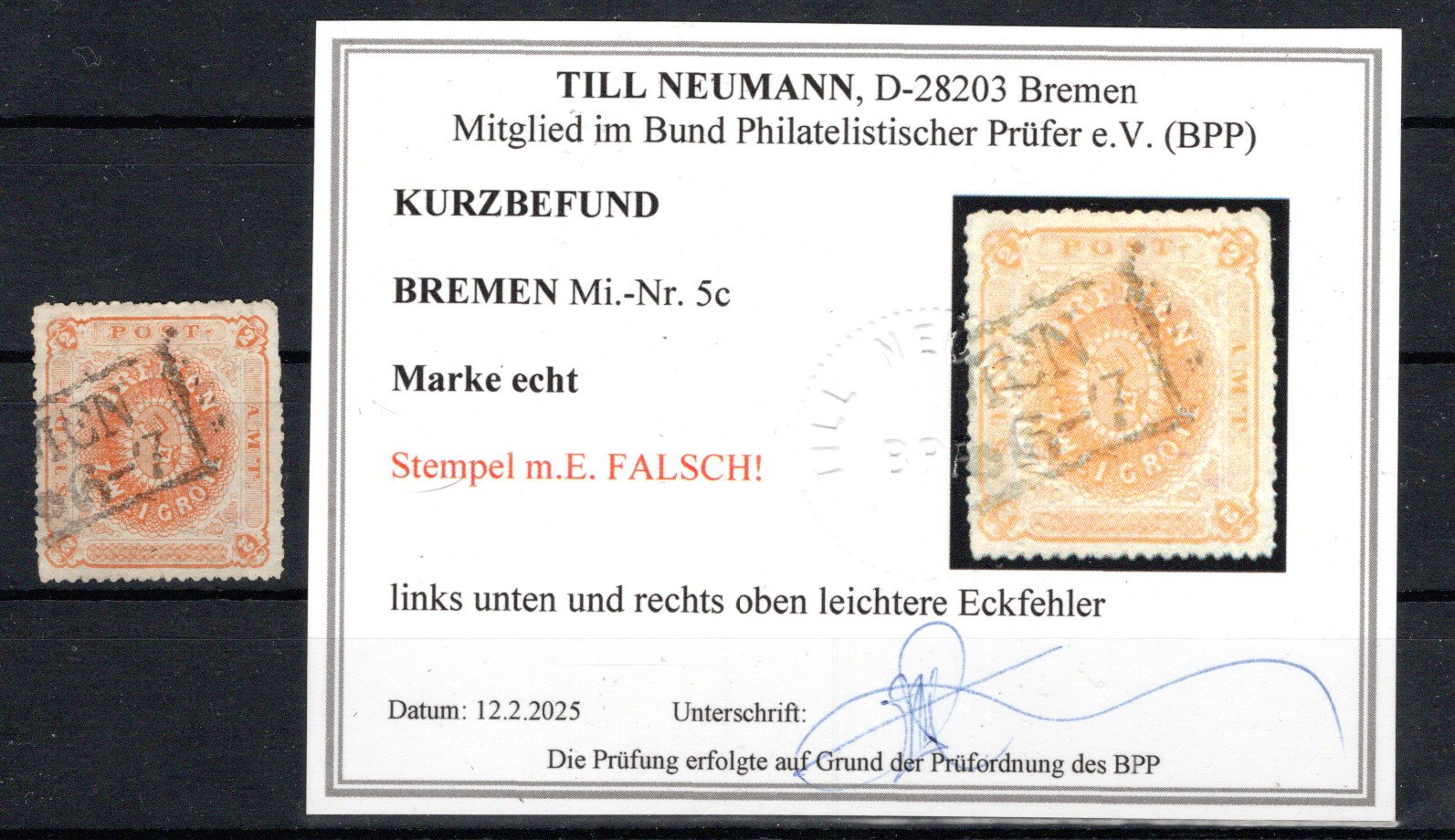 Lot 1951 - germany Old German State Bremen - Georg Bühler Briefmarken Auktionen GmbH Georg Bühler 338 auction Lot 1951 - germany Old German State Bremen - Georg Bühler Briefmarken Auktionen GmbH Georg Bühler 338 auction