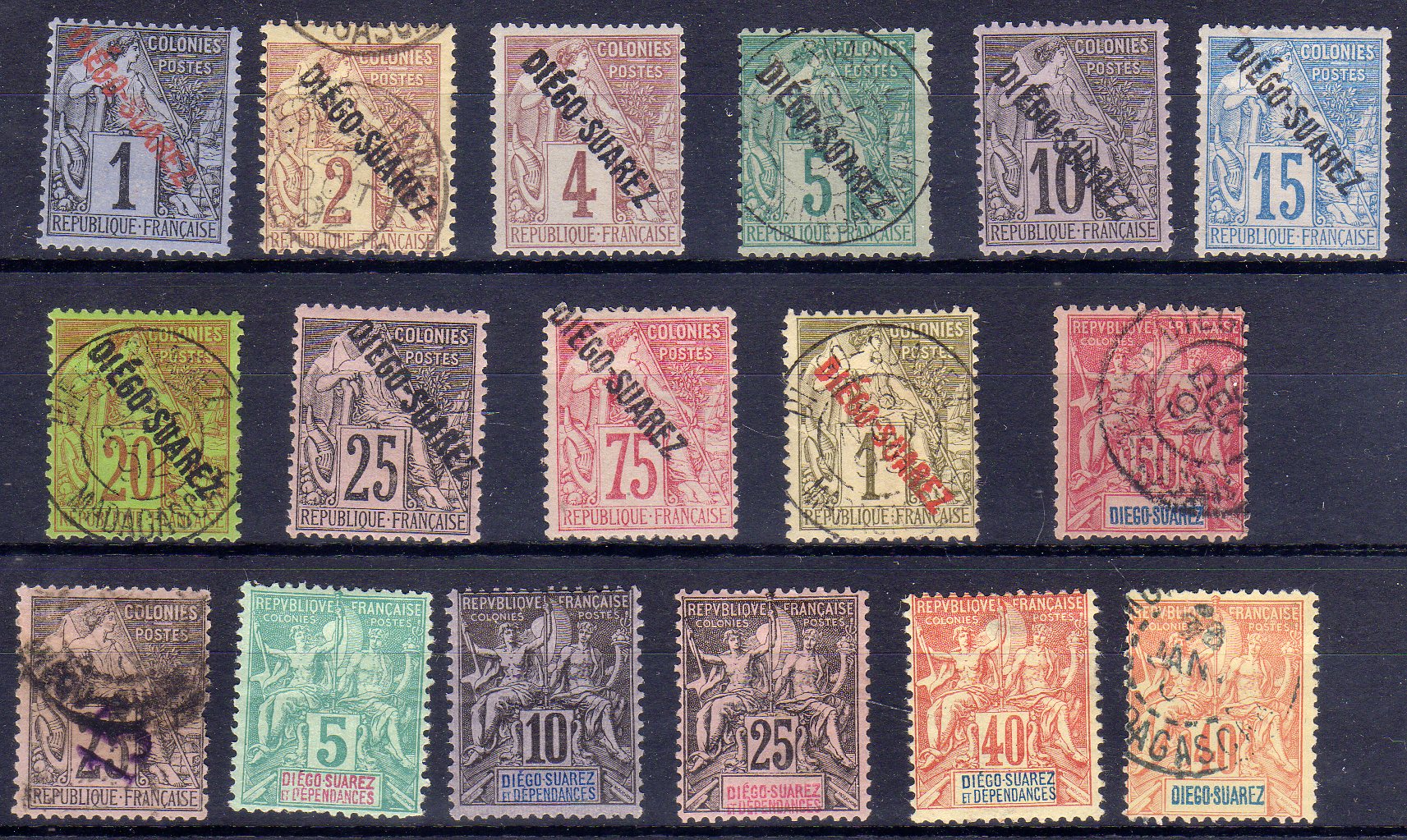 Lot 203 - FRANCE & COLONIES diego suarez -  Georg Bühler Briefmarken Auktionen GmbH Georg Bühler 342 auction