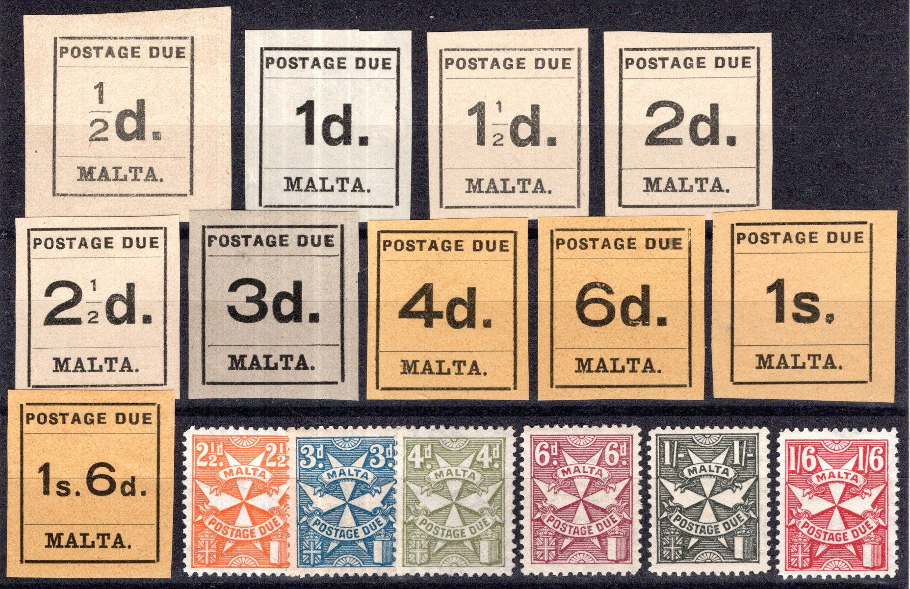Lot 1221 - British Commonwealth Malta official stamps -  Georg Bühler Briefmarken Auktionen GmbH Georg Bühler 342 auction