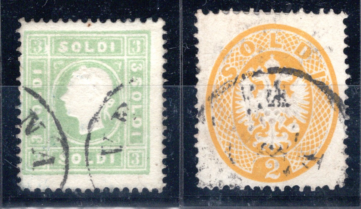 Lot 1373 - Austria Austrian post office Lombardy–Venetia -  Georg Bühler Briefmarken Auktionen GmbH Georg Bühler 342 auction