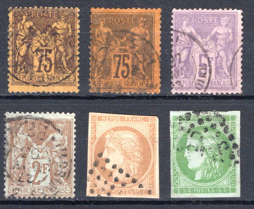 Lot 866 - FRANCE & COLONIES France -  Georg Bühler Briefmarken Auktionen GmbH Georg Bühler 342 auction