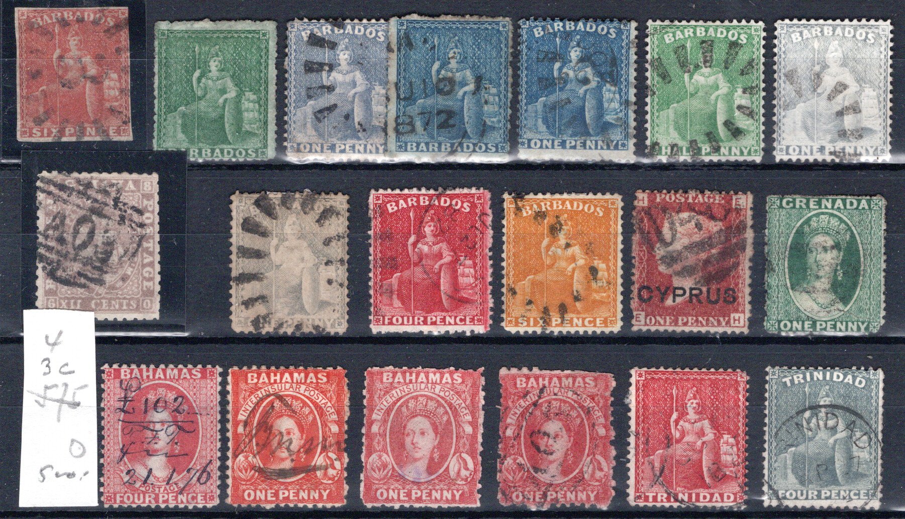 Lot 124 - British Commonwealth barbados -  Georg Bühler Briefmarken Auktionen GmbH Georg Bühler 342 auction