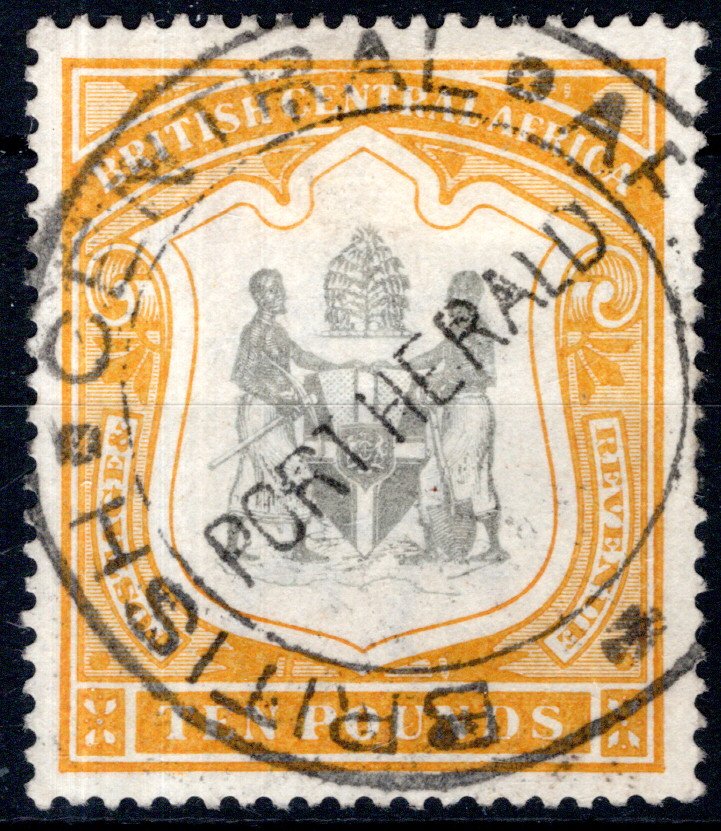 Lot 541 - British Commonwealth Nyasaland, British Central Africa -  Georg Bühler Briefmarken Auktionen GmbH Georg Bühler 342 auction