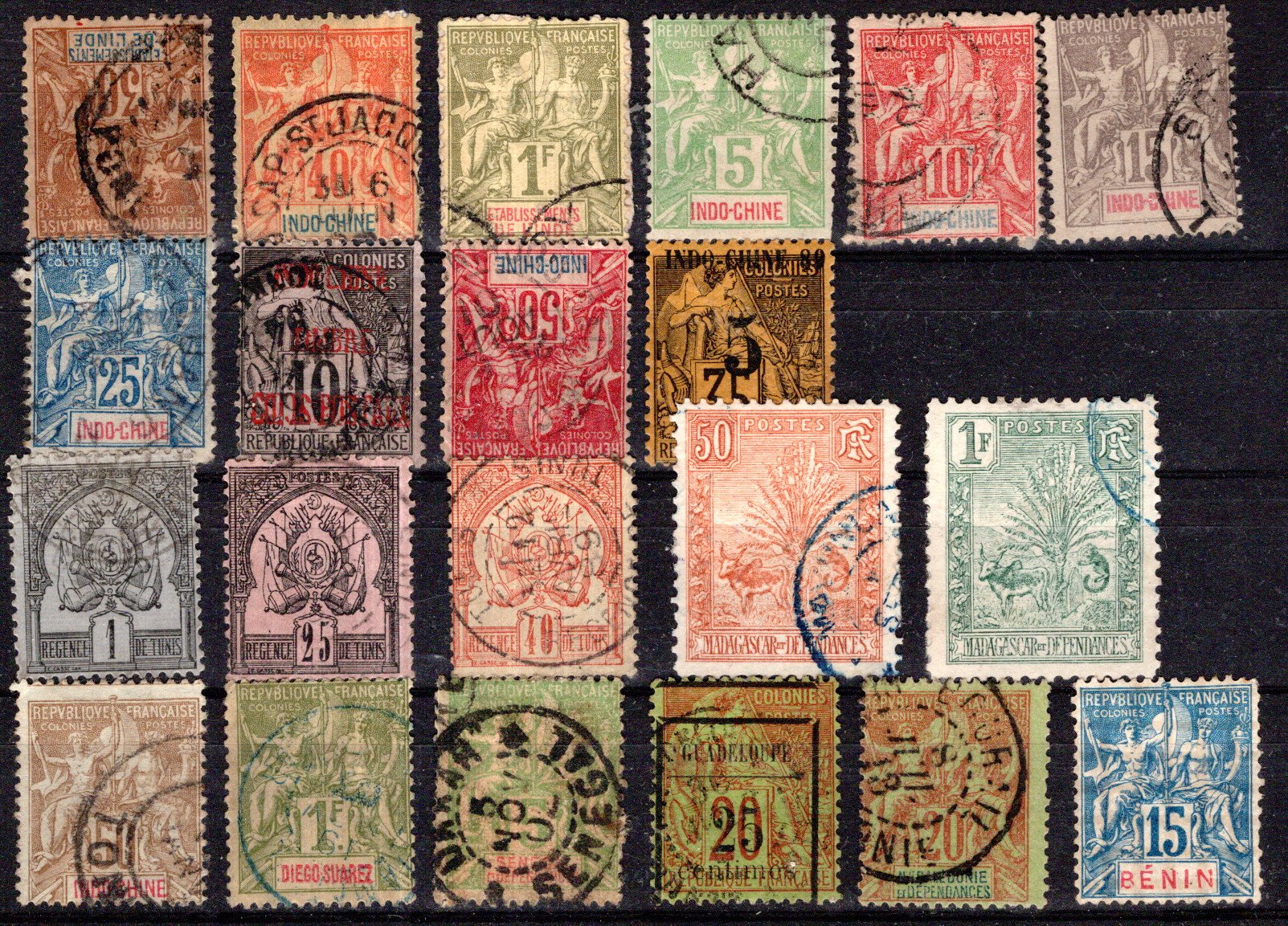 Lot 239 - FRANCE & COLONIES Frensh India -  Georg Bühler Briefmarken Auktionen GmbH Georg Bühler 342 auction