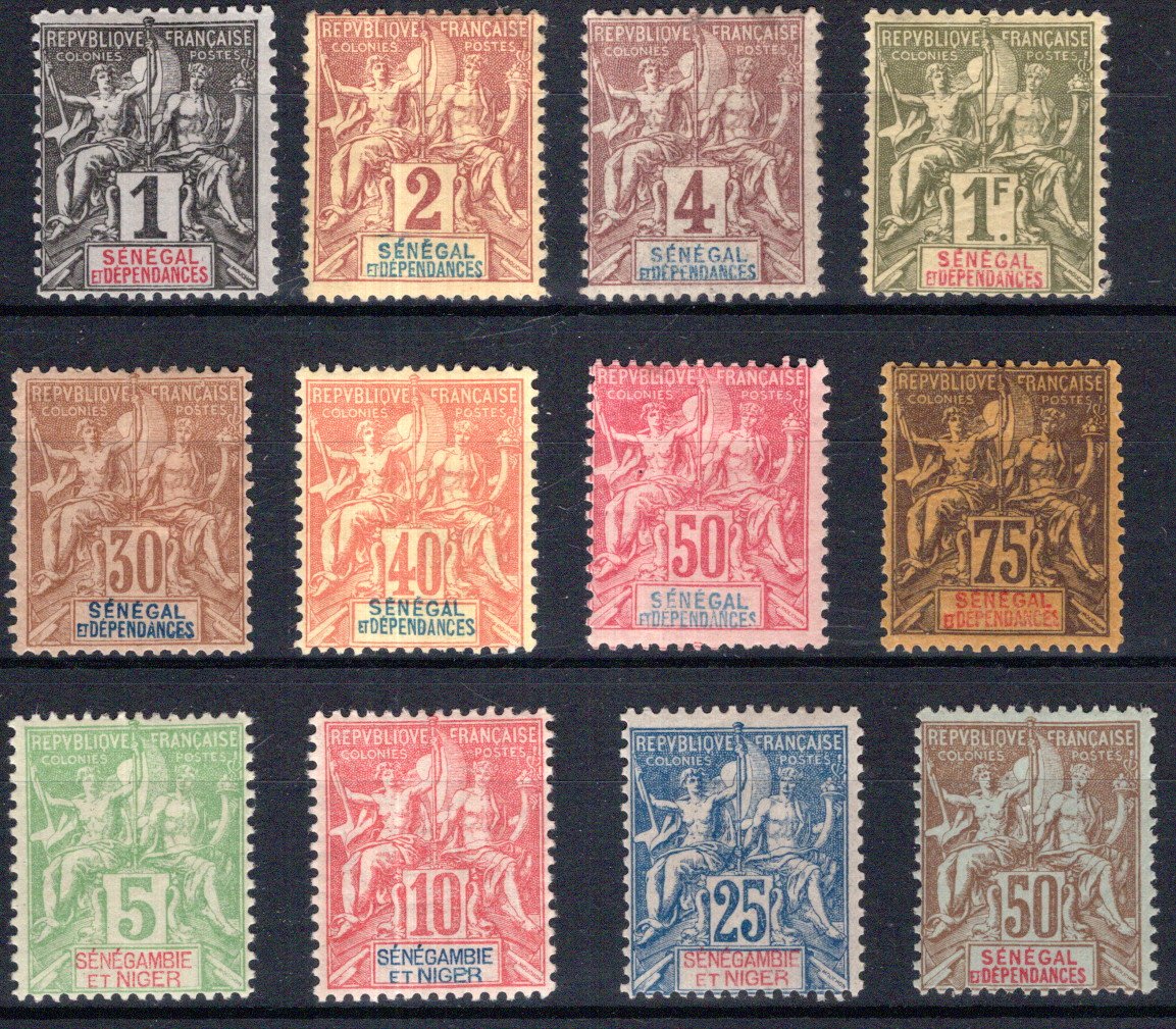 Lot 592 - FRANCE & COLONIES senegal -  Georg Bühler Briefmarken Auktionen GmbH Georg Bühler 342 auction