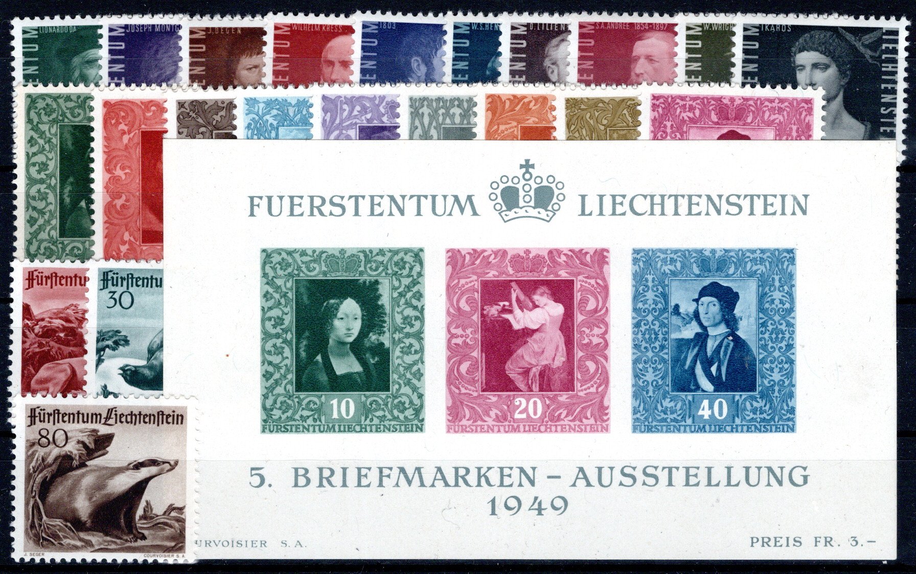 Lot 1198 - europe Liechtenstein -  Georg Bühler Briefmarken Auktionen GmbH Georg Bühler 342 auction