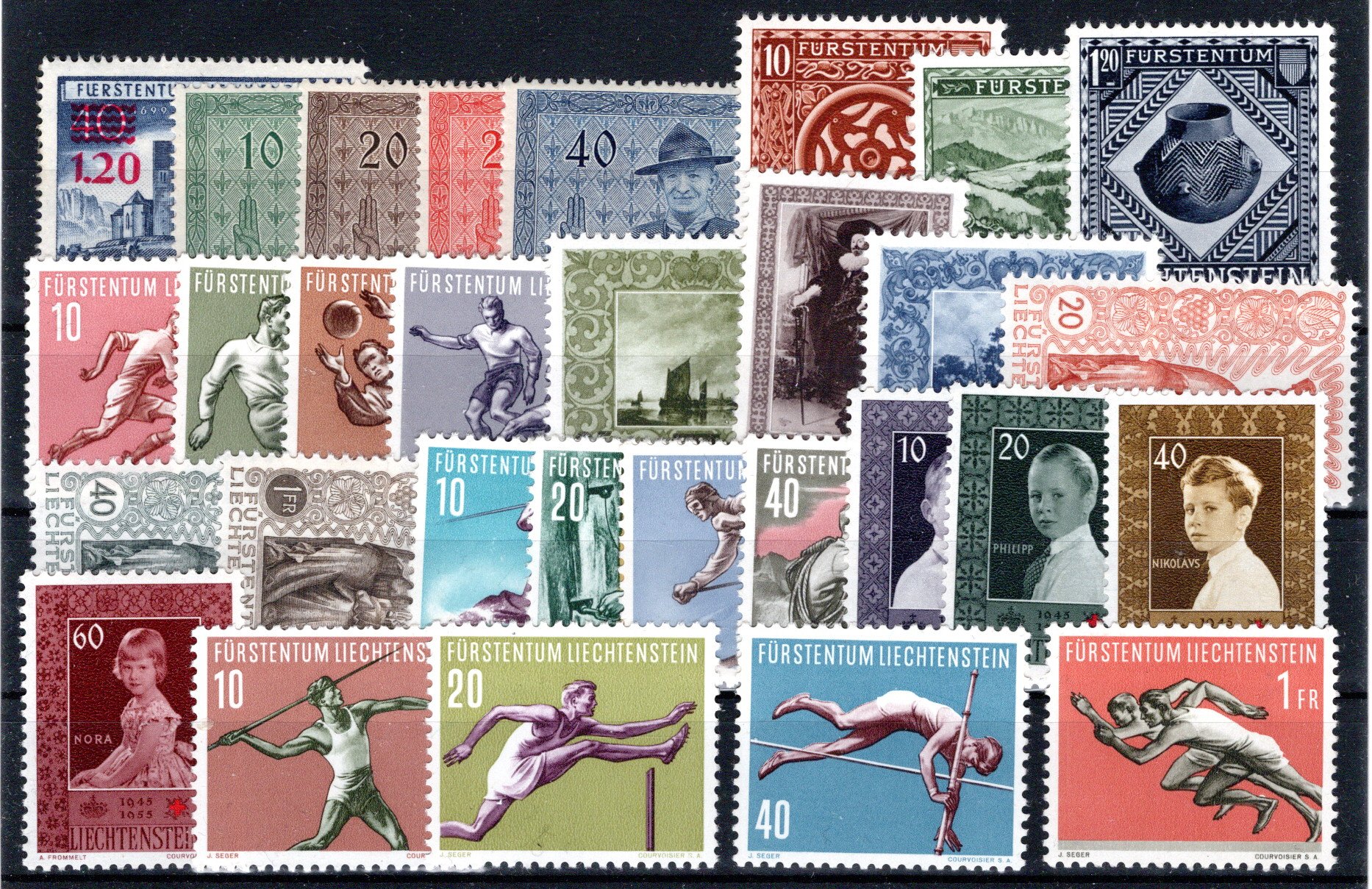 Lot 1204 - europe Liechtenstein -  Georg Bühler Briefmarken Auktionen GmbH Georg Bühler 342 auction