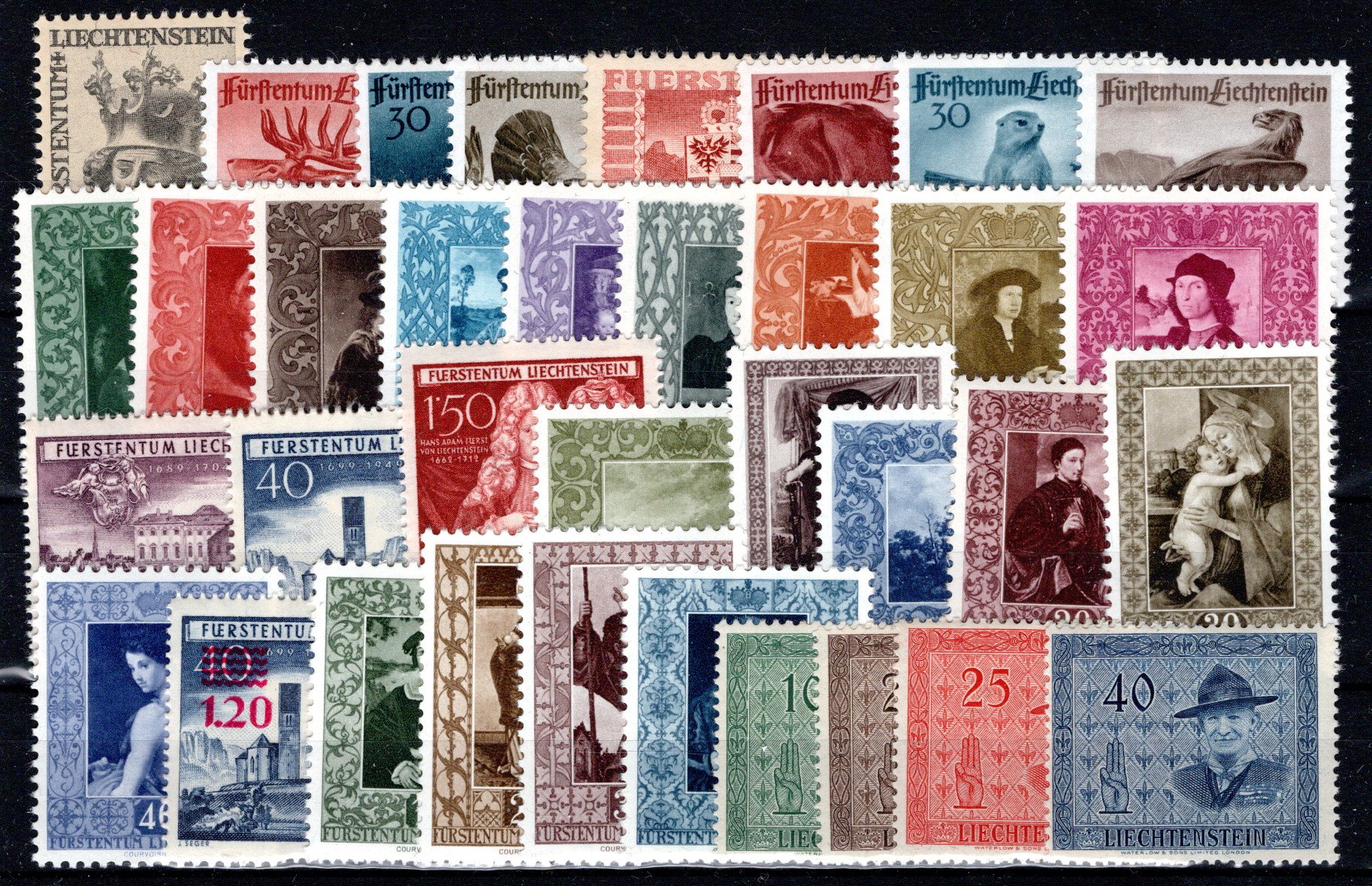 Lot 1205 - europe Liechtenstein -  Georg Bühler Briefmarken Auktionen GmbH Georg Bühler 342 auction