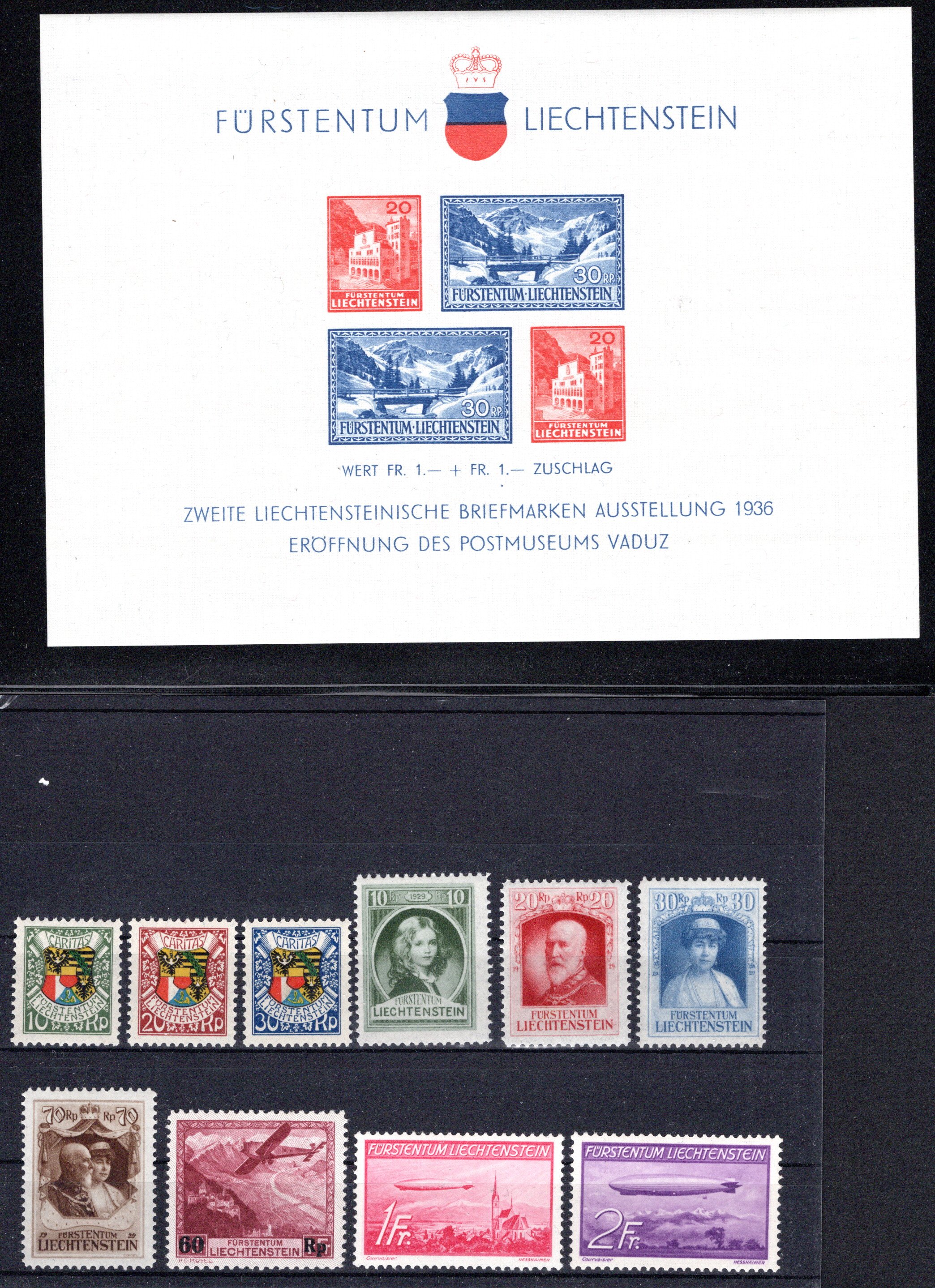 Lot 1158 - europe Liechtenstein -  Georg Bühler Briefmarken Auktionen GmbH Georg Bühler 342 auction