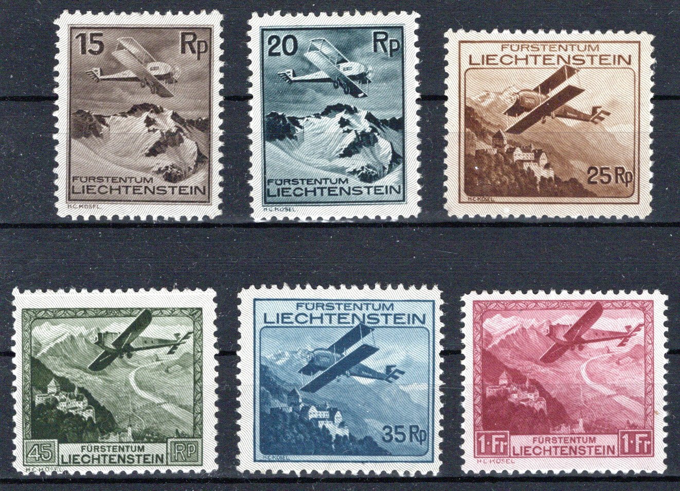 Lot 1169 - europe Liechtenstein -  Georg Bühler Briefmarken Auktionen GmbH Georg Bühler 342 auction