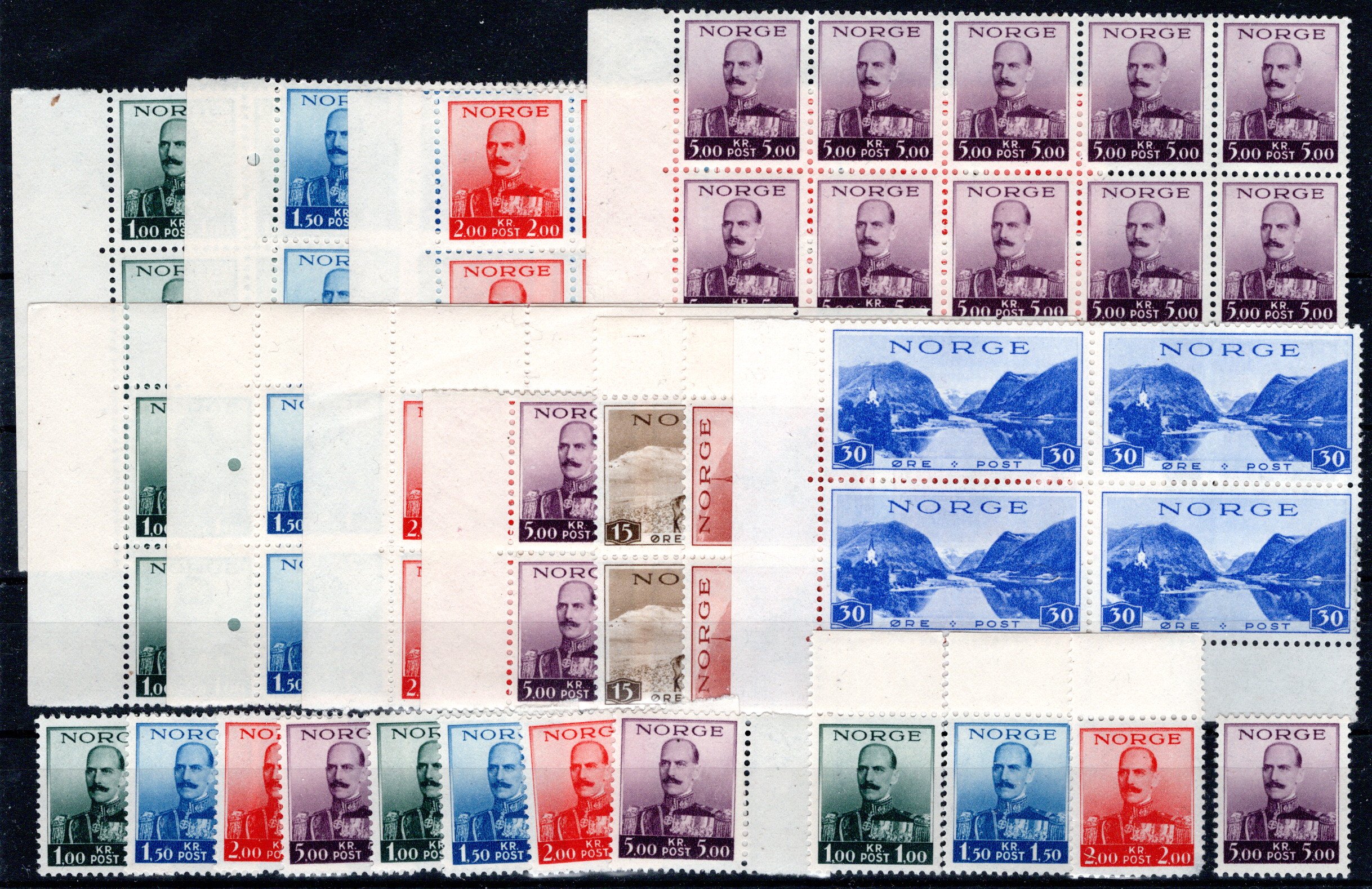 Lot 1281 - europe Norway -  Georg Bühler Briefmarken Auktionen GmbH Georg Bühler 342 auction