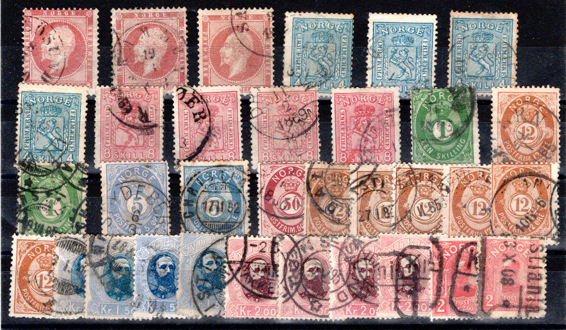 Lot 1272 - europe Norway -  Georg Bühler Briefmarken Auktionen GmbH Georg Bühler 342 auction