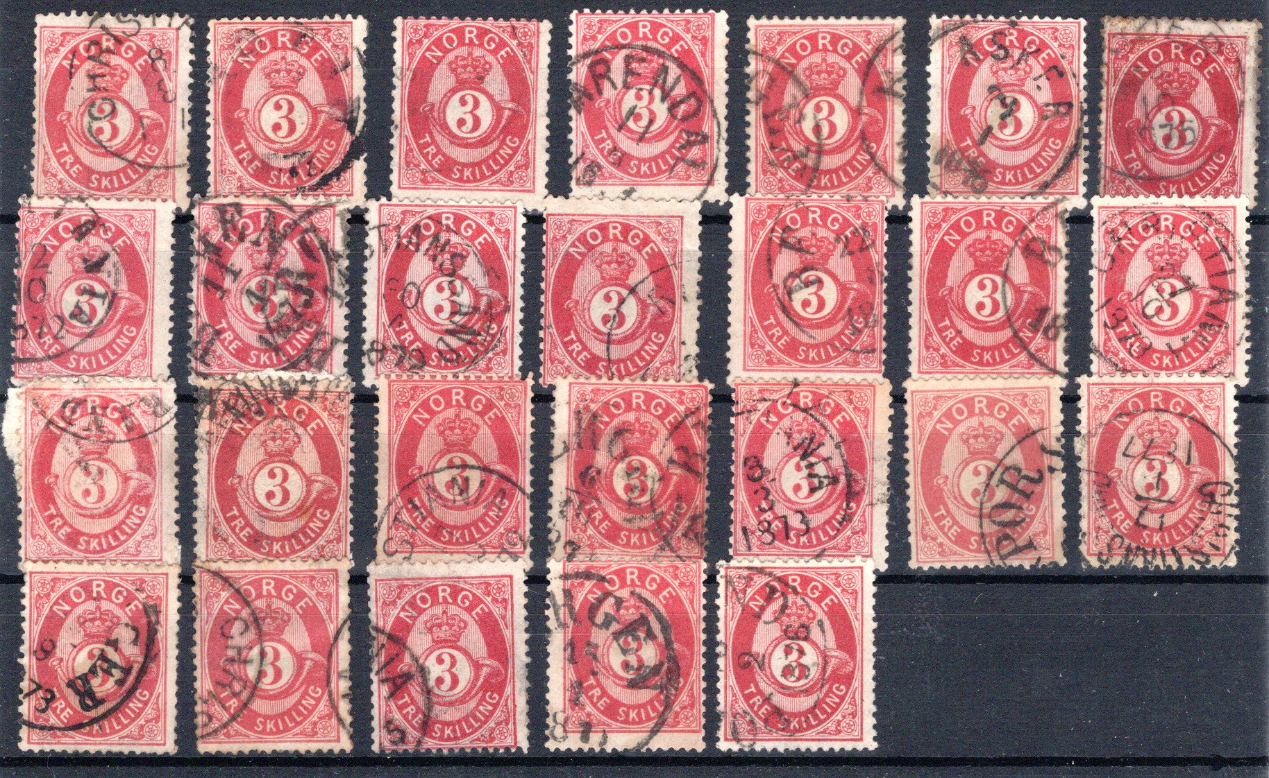 Lot 1275 - europe Norway -  Georg Bühler Briefmarken Auktionen GmbH Georg Bühler 342 auction